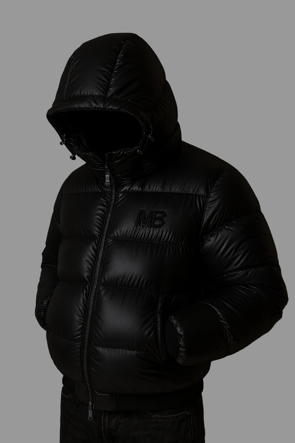 NOIR PUFFER JACKET